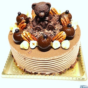 くまさんチョコレートケーキ