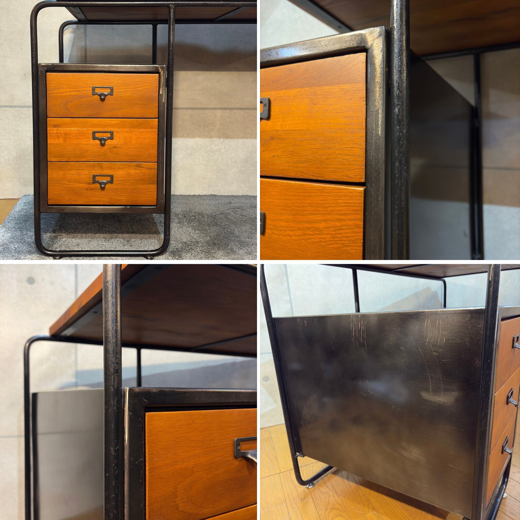 USED】ACME Furniture アクメファニチャー BELLS FACTORY DESK W120