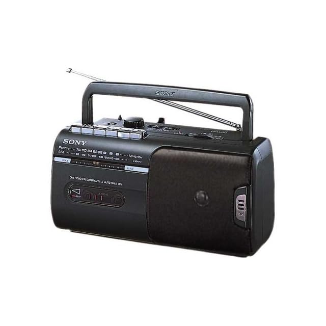 中古 SONY FM/AM ラジオ ICF=R100MT 山ラジオ 動作品 防水ケース付 山