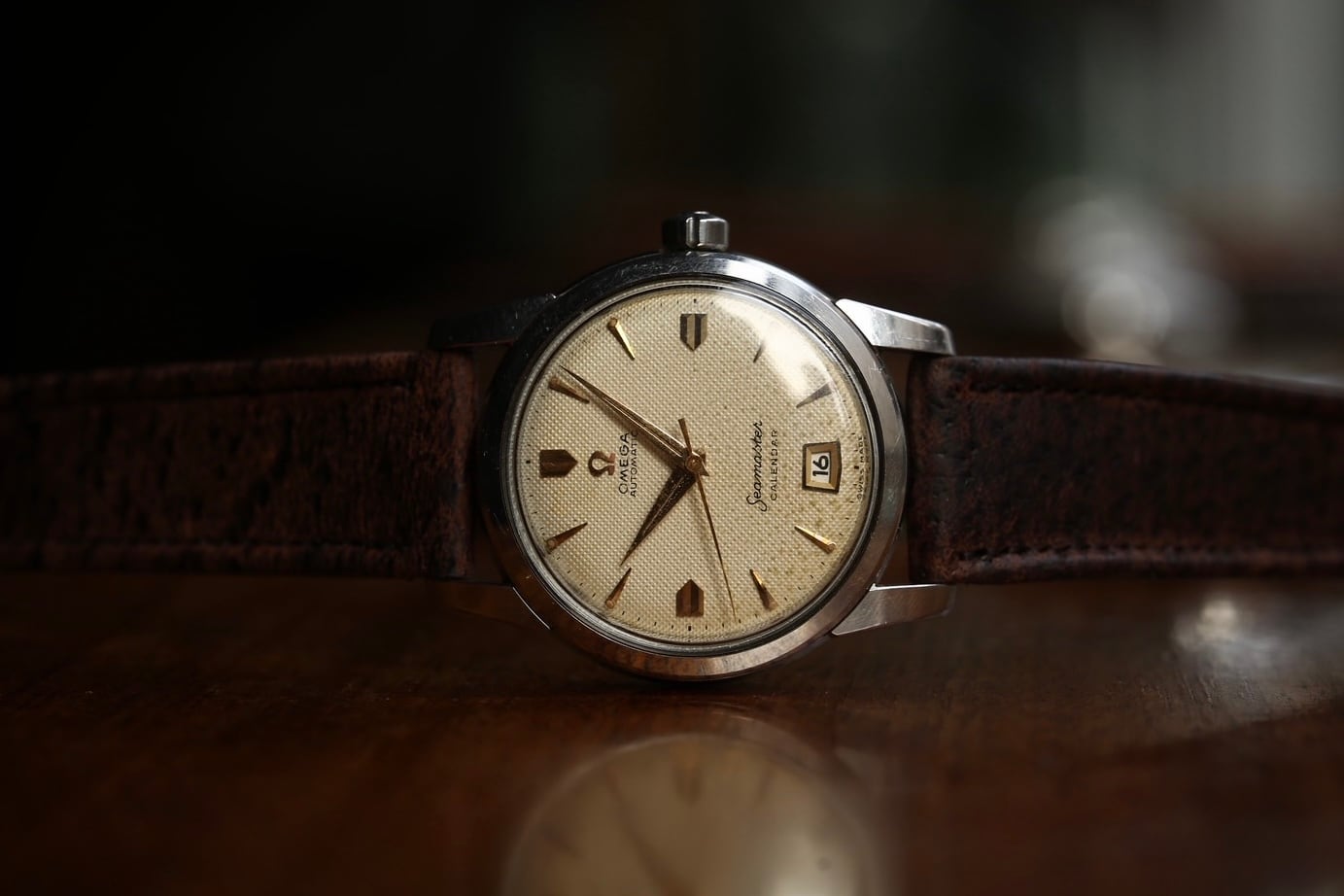 OMEGA】 1955年製 オメガ 『シーマスターカレンダー 1st』 後期型