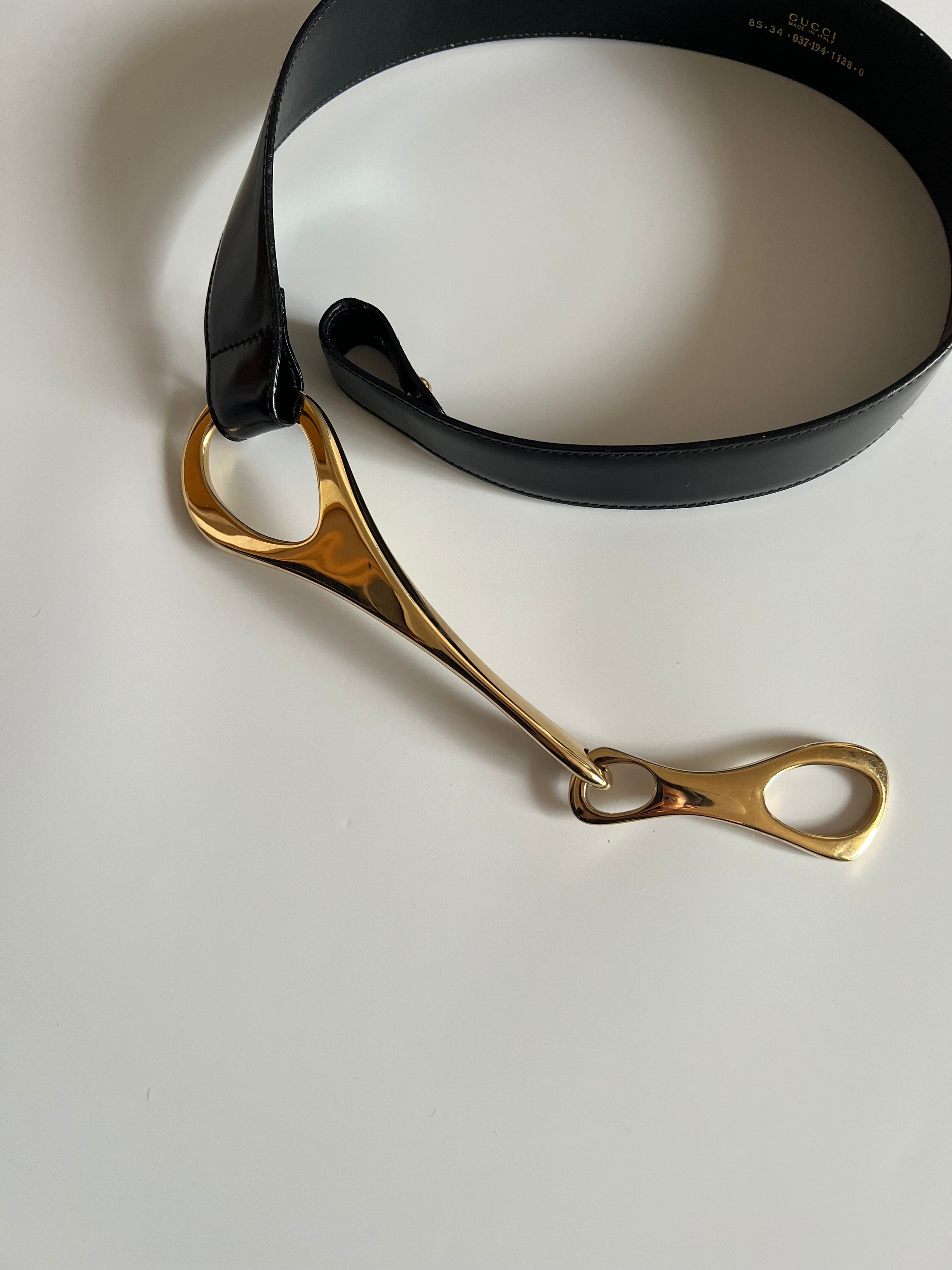 FW1996 GUCCI by Tom ford metal belt | triptraproll