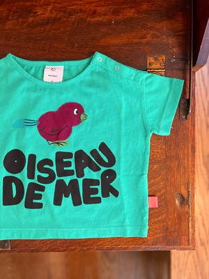 Wynken / Baby Little bird Tee/ SAIL GREEN