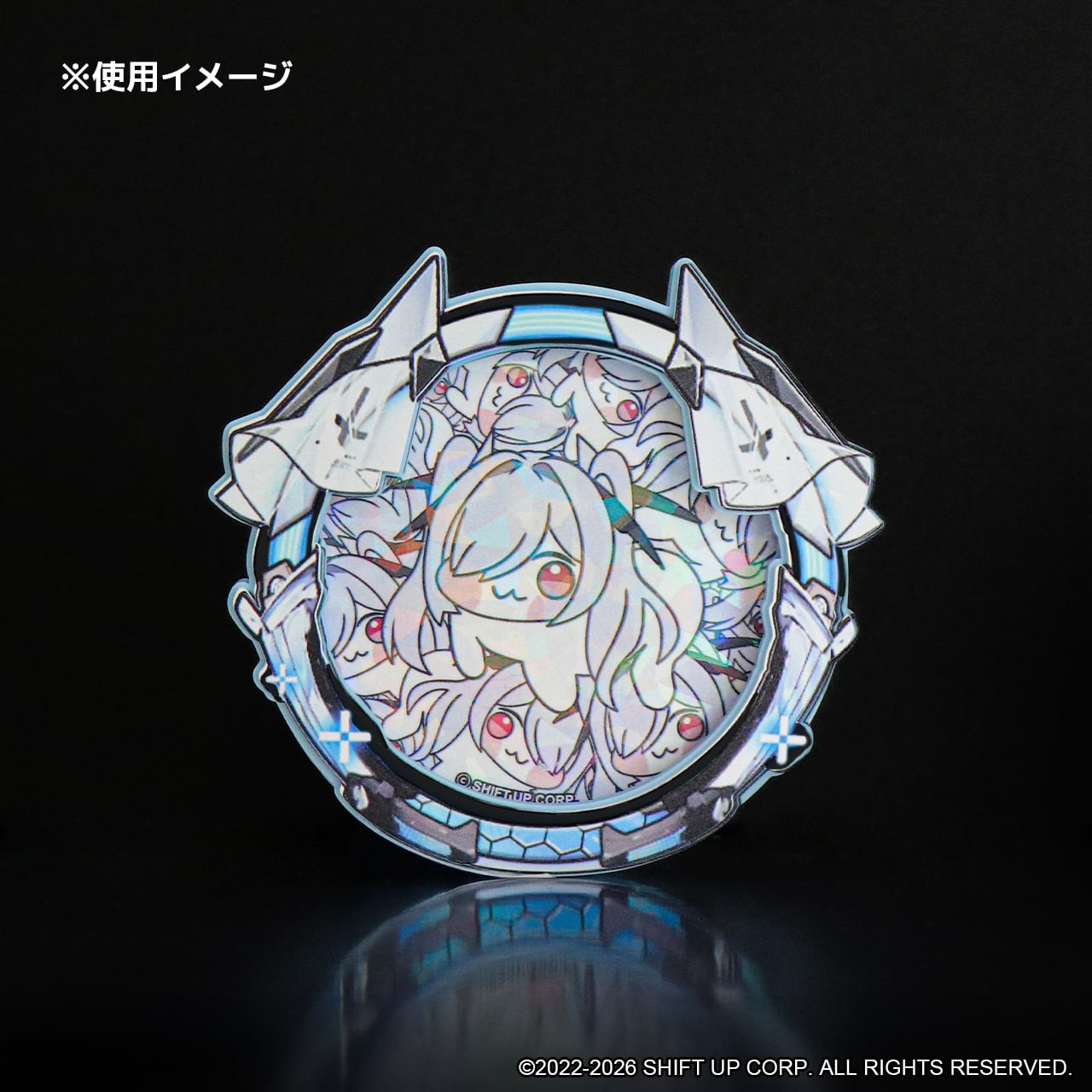 ストア限定】『勝利の女神：NIKKE』 缶バッジラバーホルダー