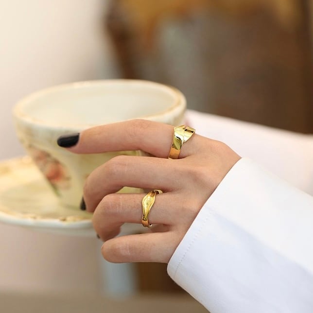 リュンヌページ 折り紙リング S925 | Lune (リュンヌ)