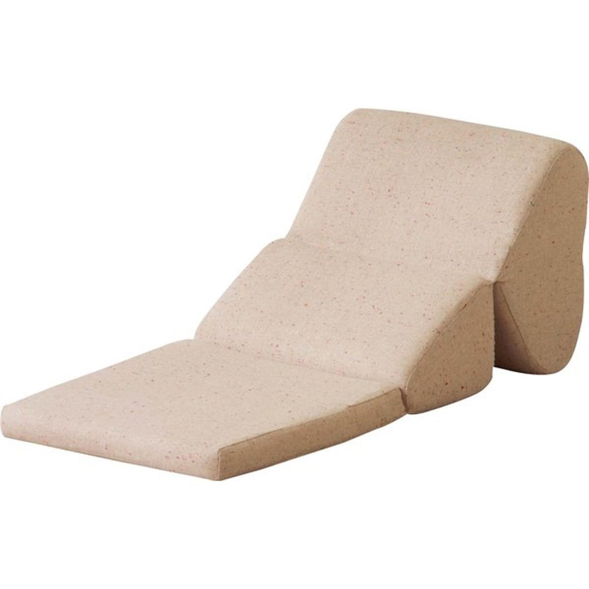 TV枕 FCC-121BE FCC-121BR ベージュ ブラウン テレビ枕 Lサイズ テレビピロー ゴロ寝クッション フロアソファ 折りたたみ インテリア おしゃれ リラックス