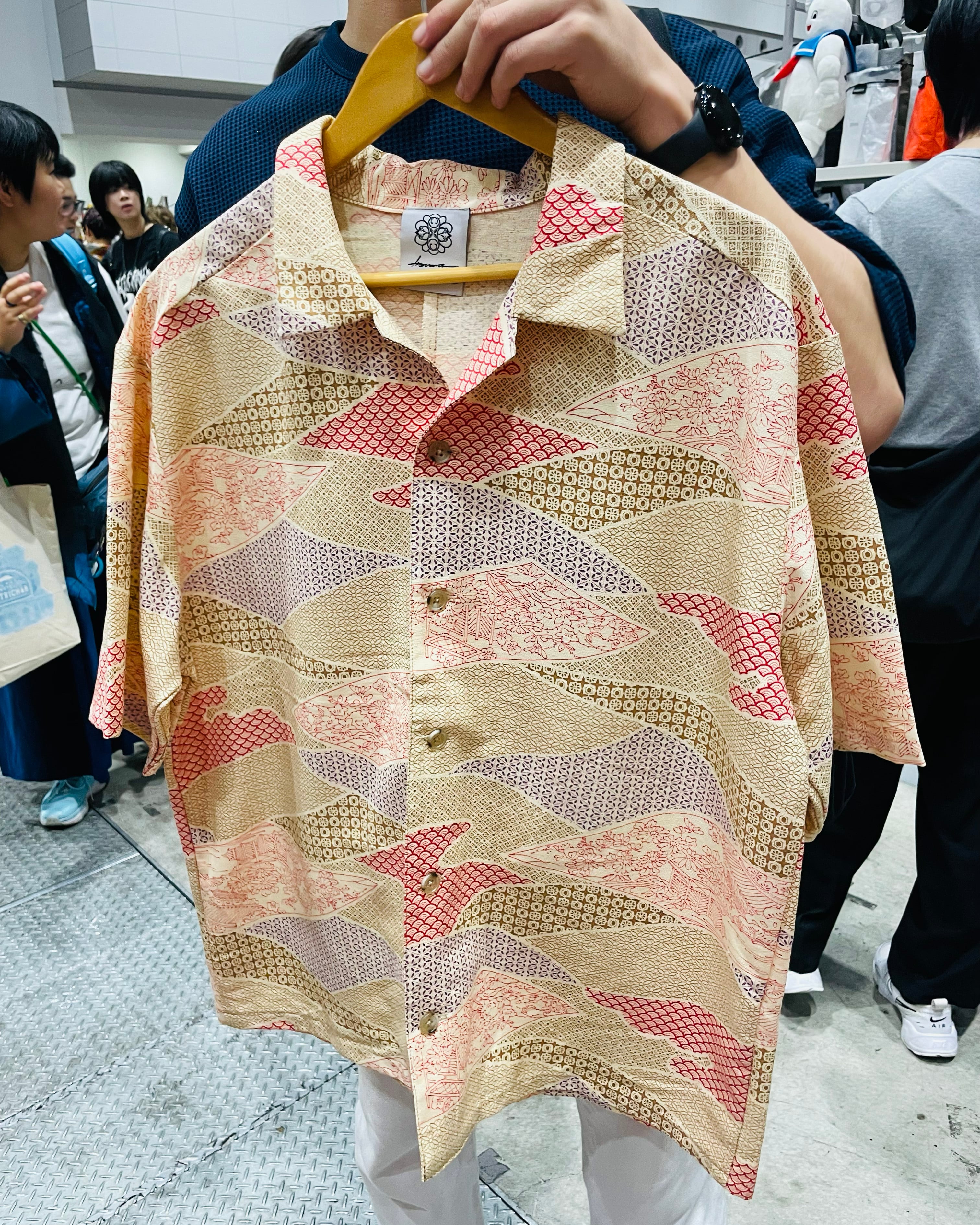 SHIPPOU - ALOHA SHIRT / アロハシャツ 着物シャツ | HARUNA Kimono Re