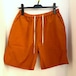 Tech Linen Short Pants　Dark Orange