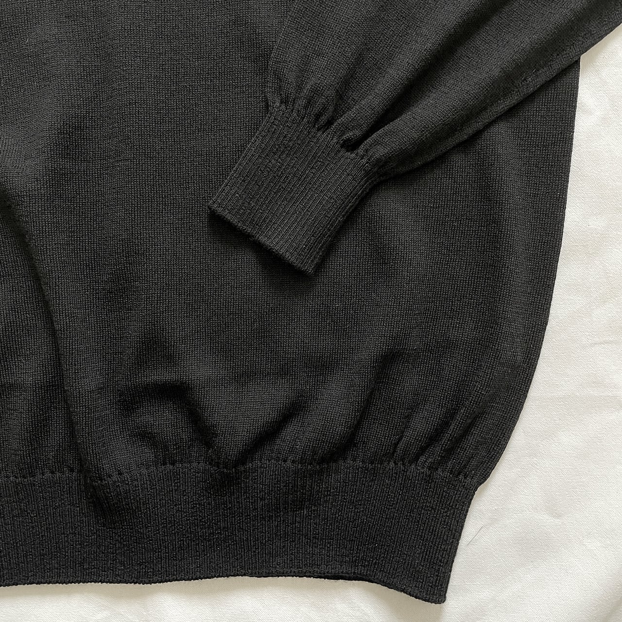 MOCK NECK KNIT SWEATER -BLACK- | 8G SHOOT WEBSTORE