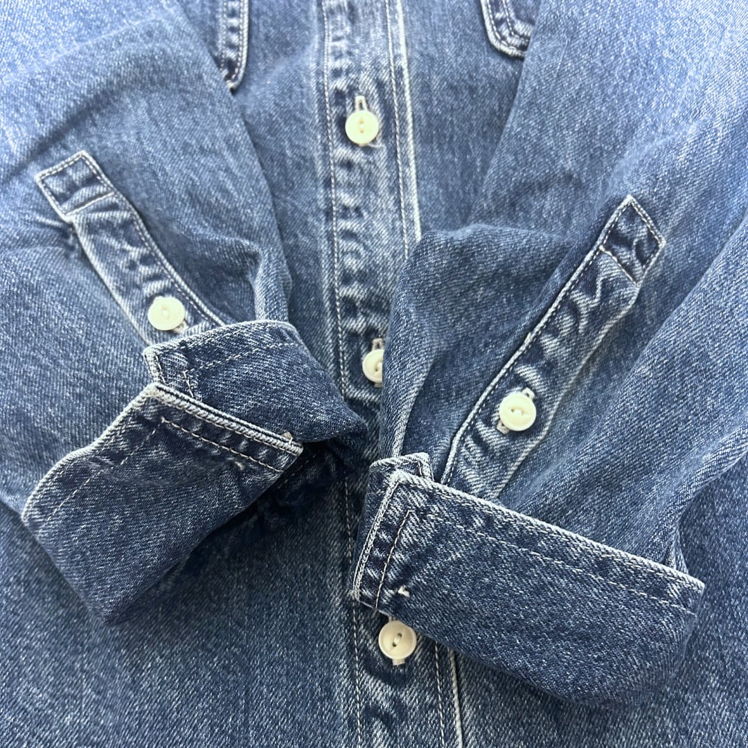2025ss、極美品】Whim Gazette（ウィムガゼット） DENIMシャツ