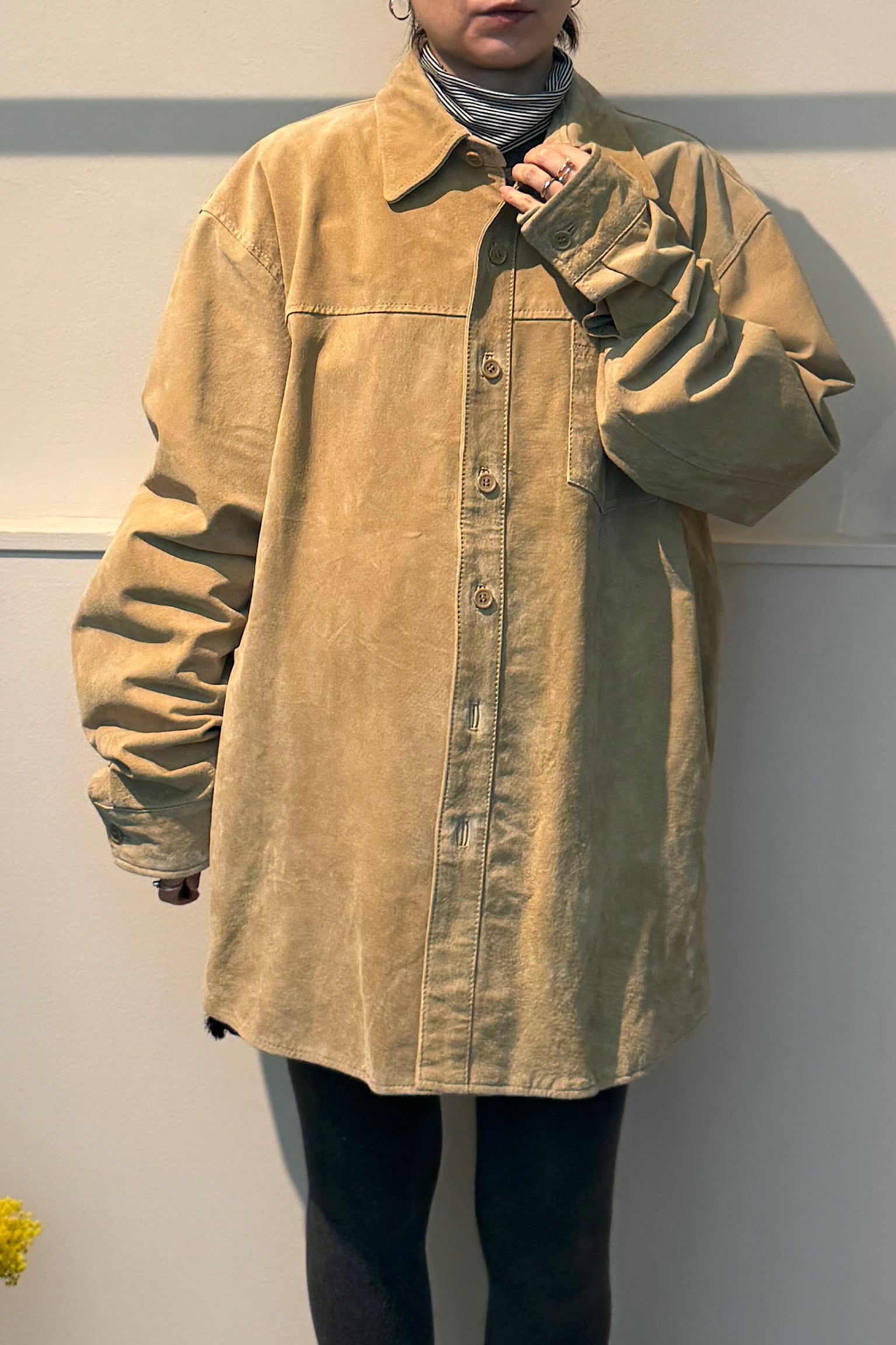 Norm Thompson スエードレザーシャツジャケット | DROOMTUIN_VINTAGE