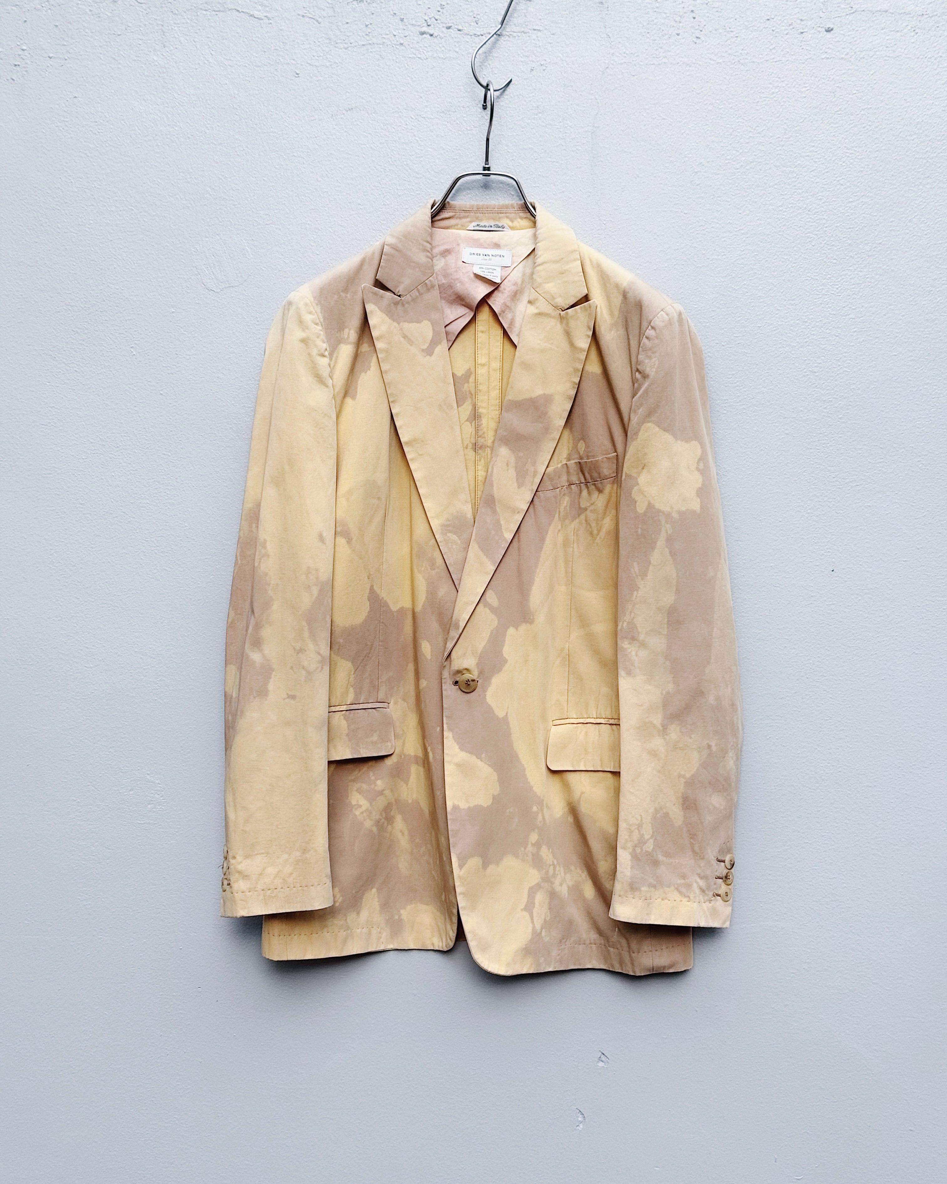 Dries Van Noten- cotton oversized tailored jacket. | 弥勒 Dries Van Noten- cotton oversized tailored jacket. | 弥勒
