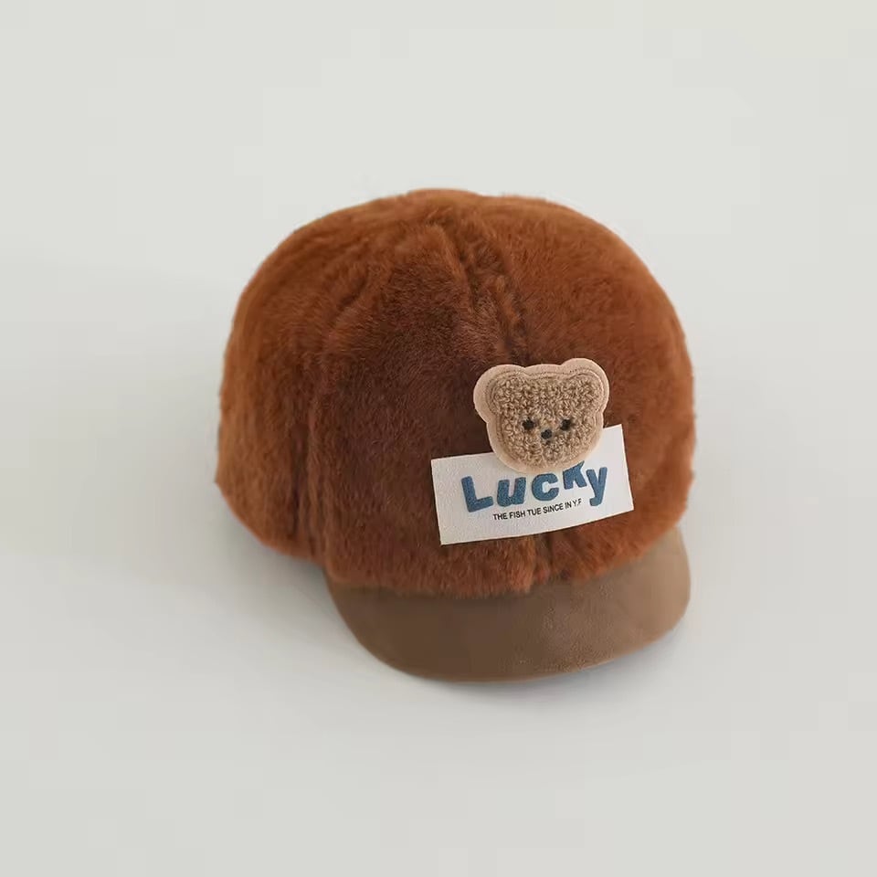 くまボアベビーキャップ