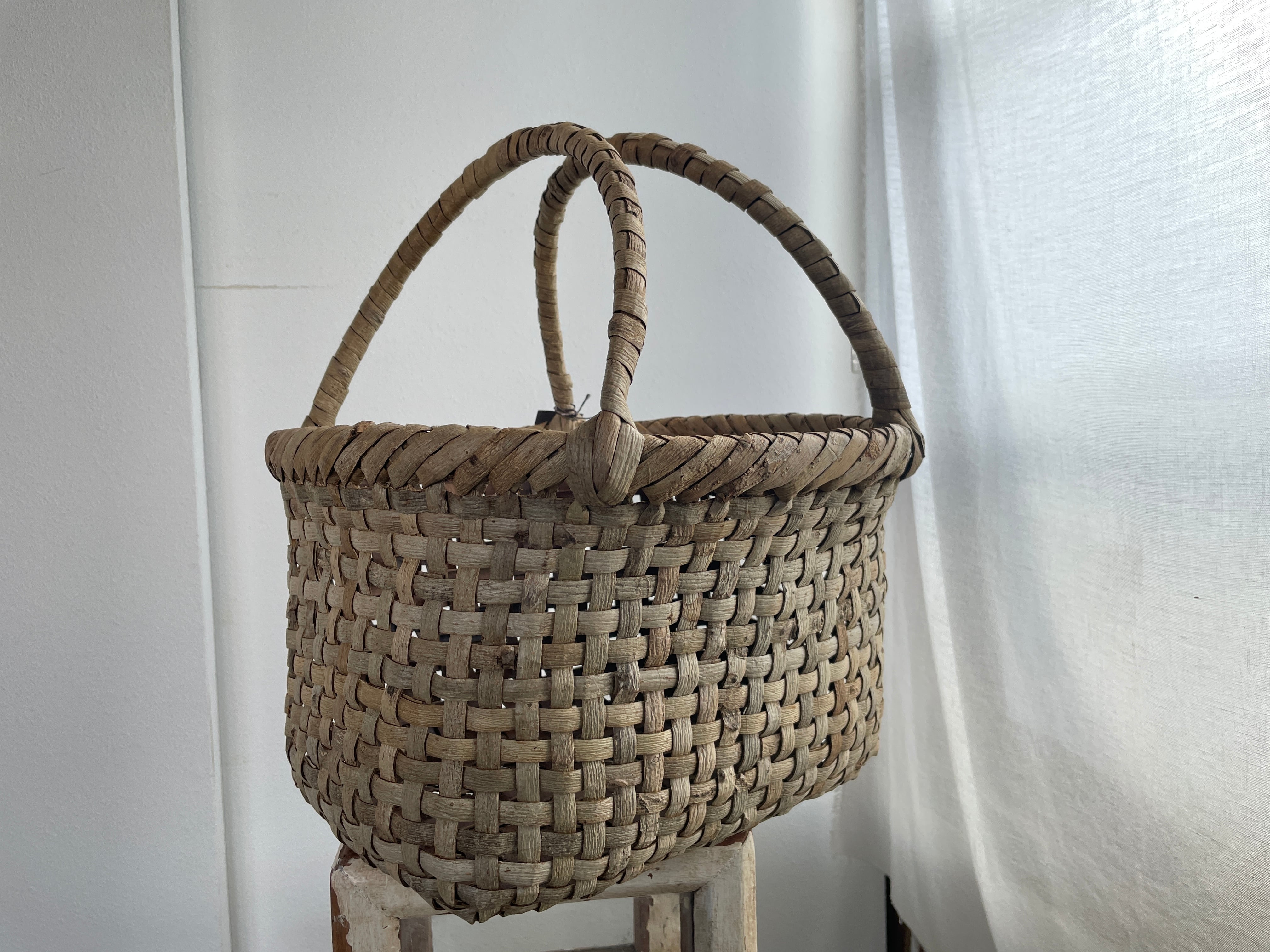 Kagocco Pepin　胡桃のかご Kagocco Pepin くるみ籠バッグ (網代編み)