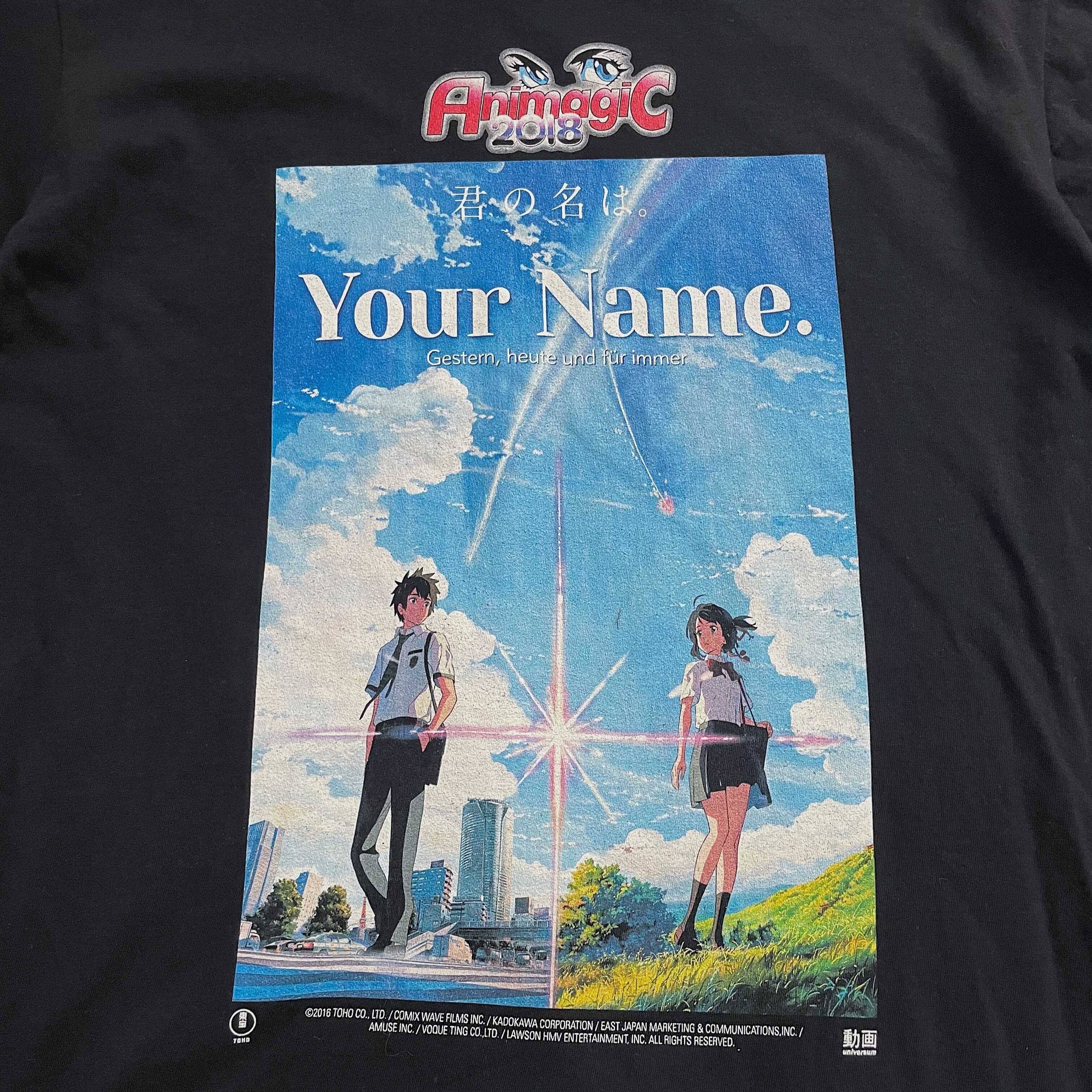 スペシャル/animagic/M]10s 君の名は Tシャツ