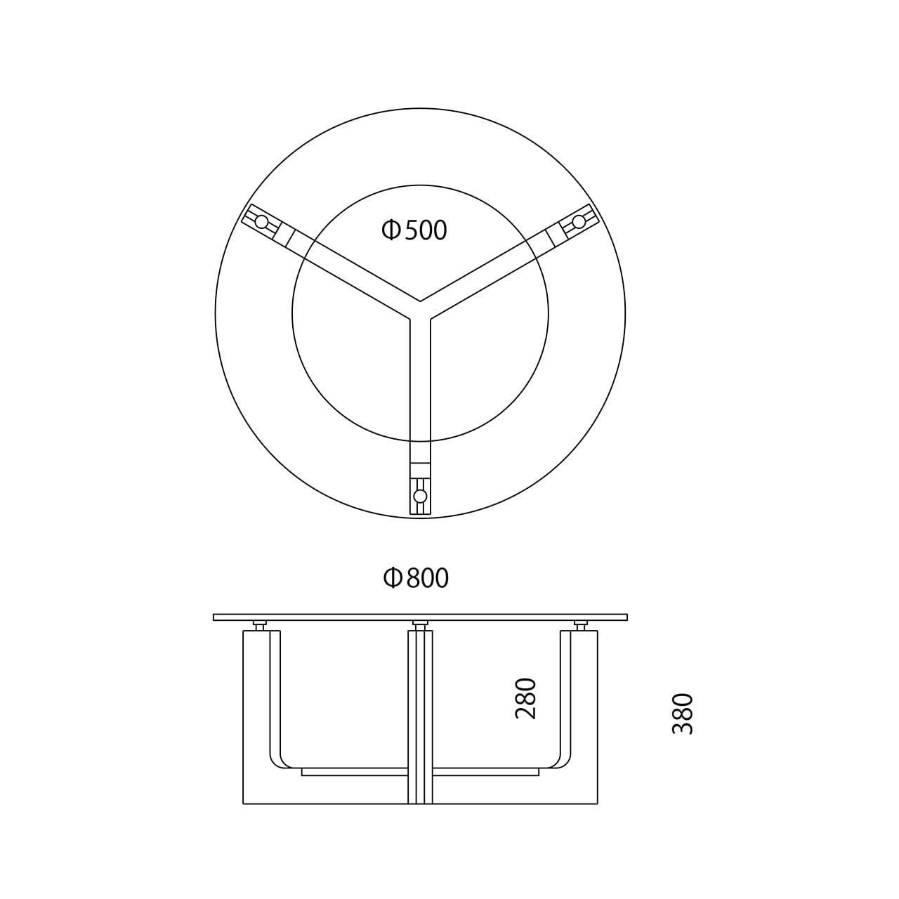コーヒーテーブル・リビングテーブル MS-1｜ガラス天板 ガラス棚板