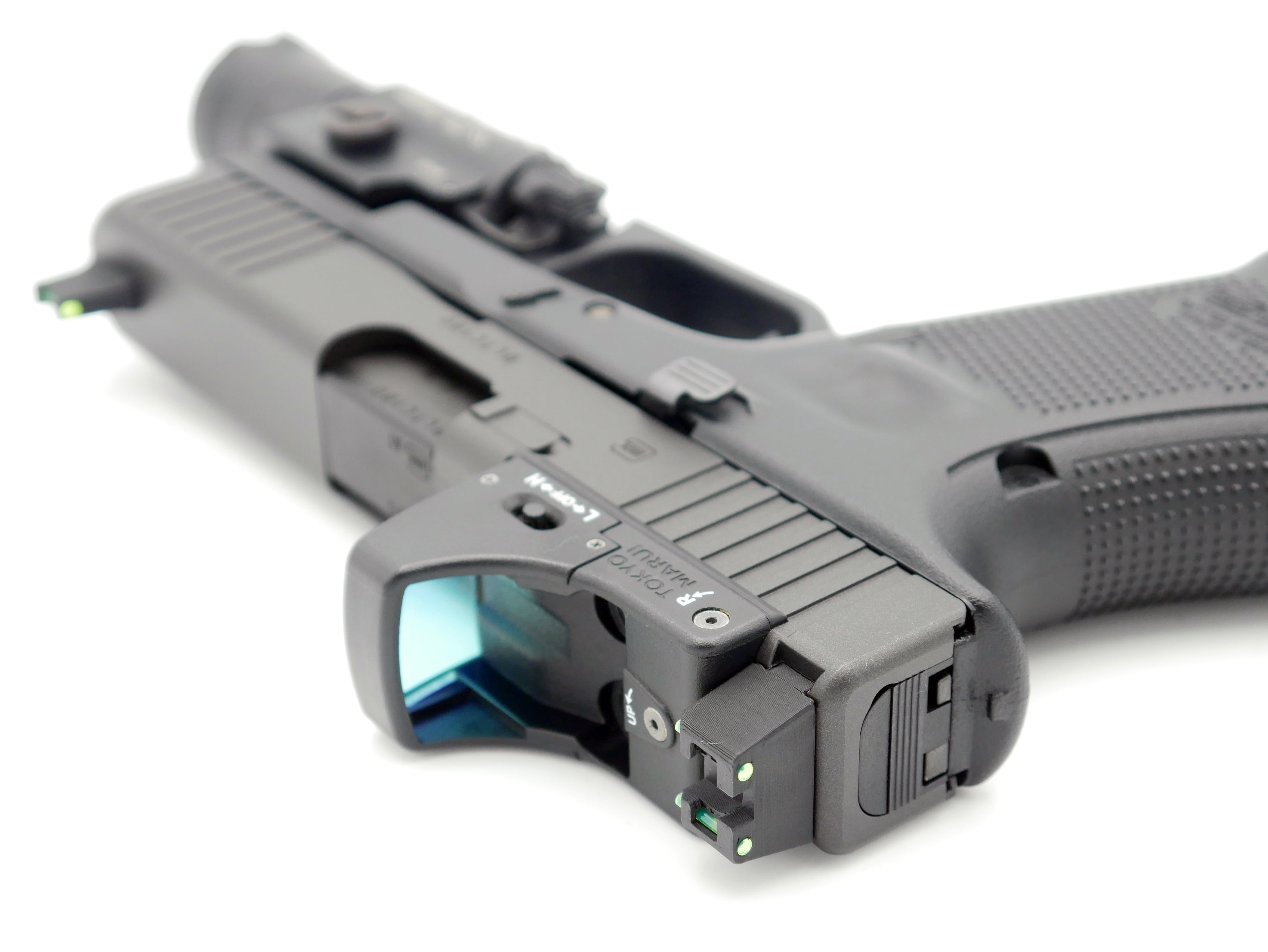 東京マルイ G17/G19 Gen5 MOS対応 集光ファイバーハイサイトセット