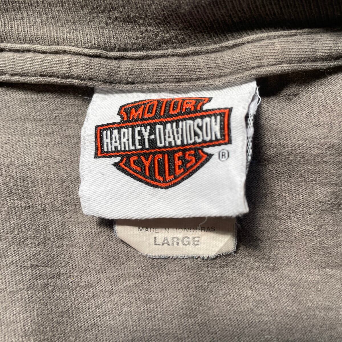 Harley-Davidson ハーレーダビッドソン 両面プリント Tシャツ メンズL