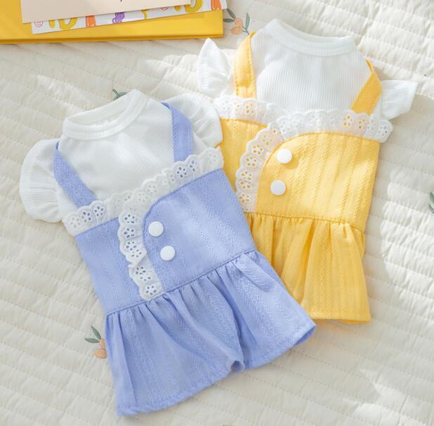 《予約》3101450 レースエプロンスタイルSPRINGワンピース