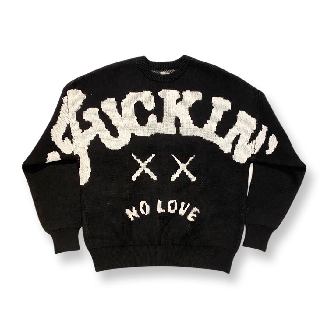 CHILLINセーター⭐︎BLACK｜ファッション