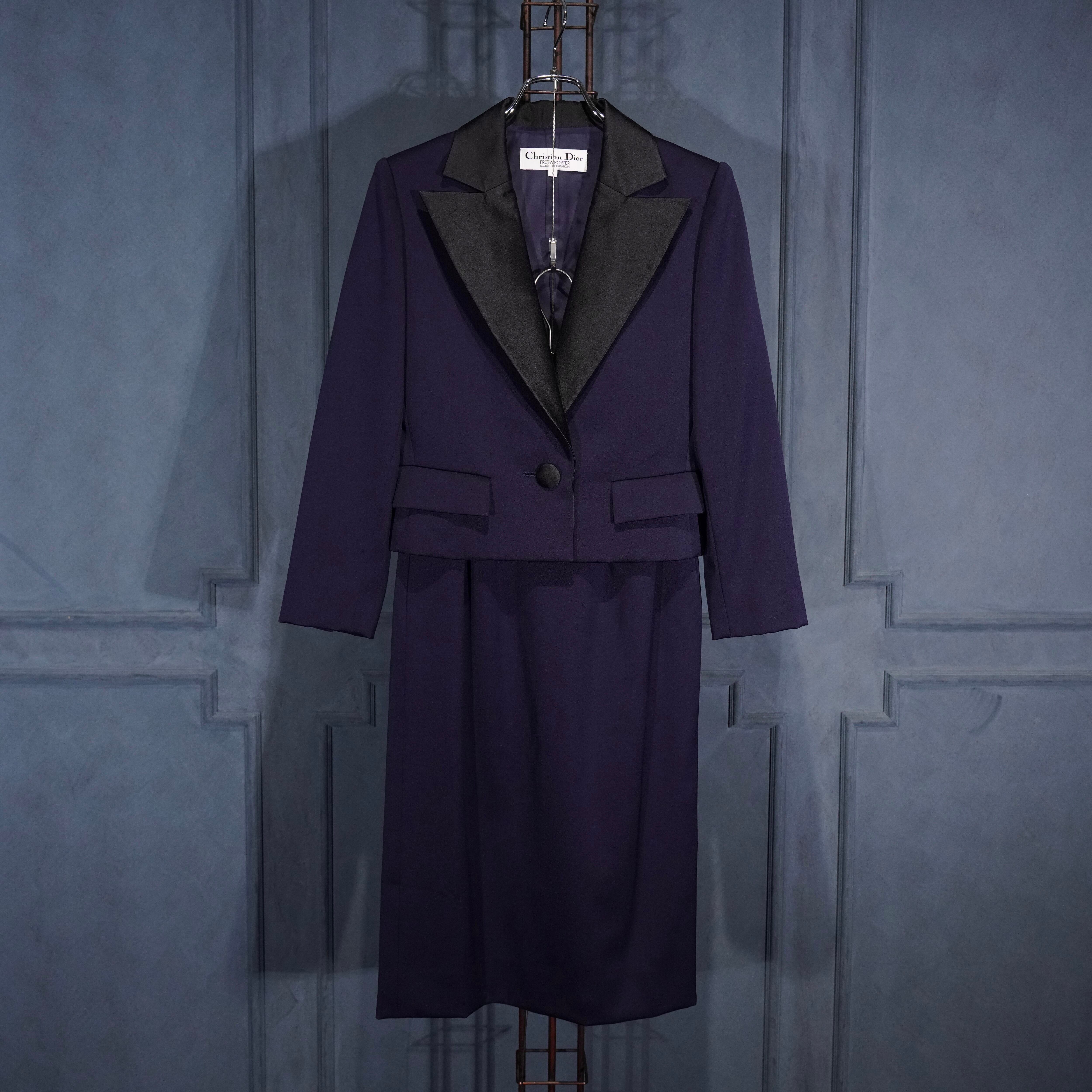 Christian Dior SHORT LENGTH JACKET SKIRT SET UP SUIT/クリスチャン