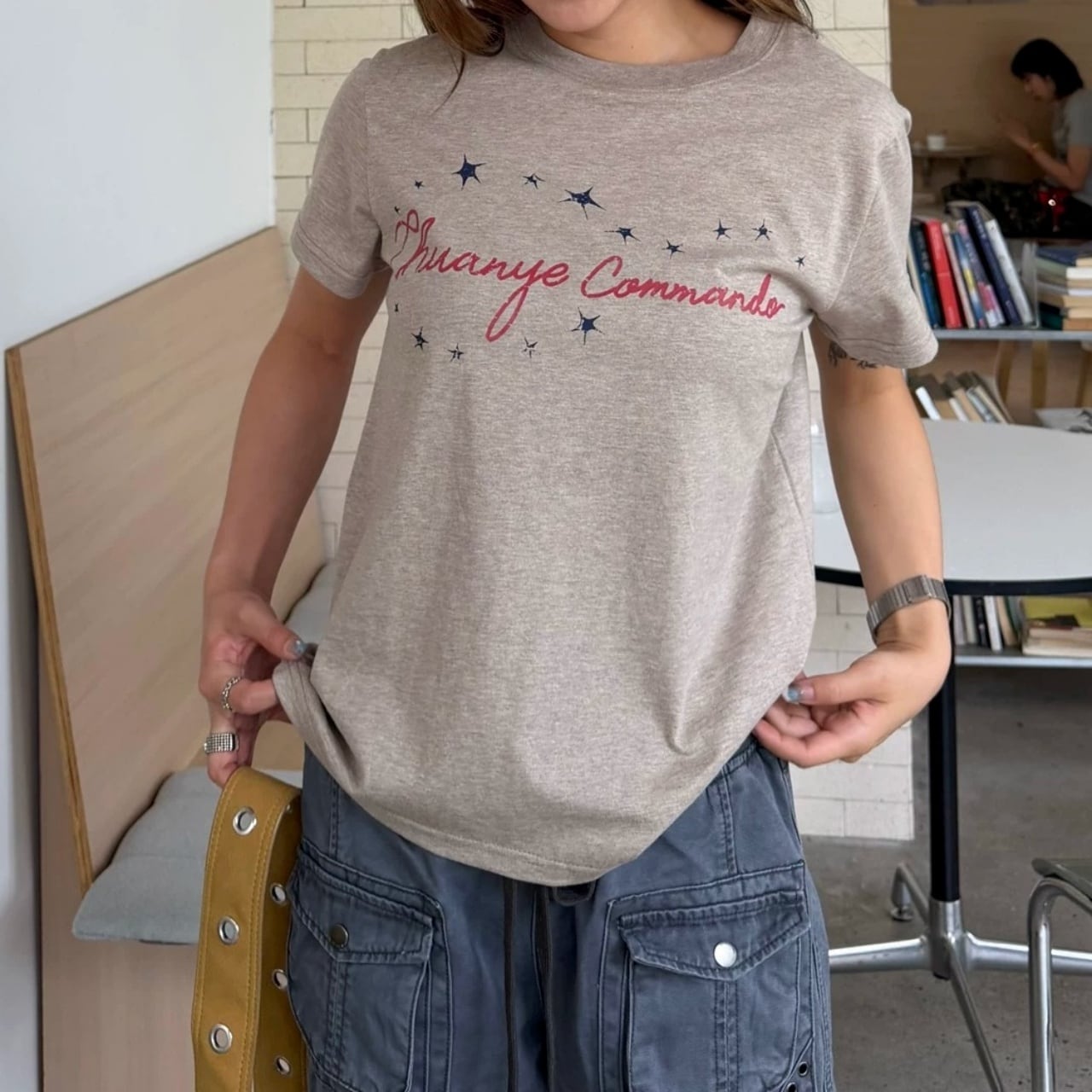 スターアートグラフィックTシャツ 2col R02447