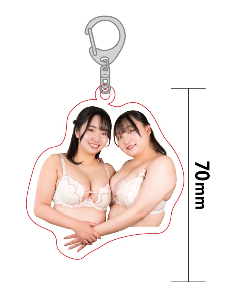 藤岡幸恵＆鈴木双葉 アクリルキーホルダー | Pay ID