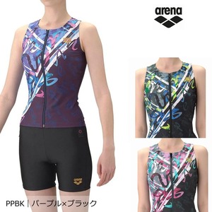 アリーナセパレート水着[レディース]AS6SWF58Lフィットネスセパレーツ カバーバック 差し込みパッド【2026春夏新作】