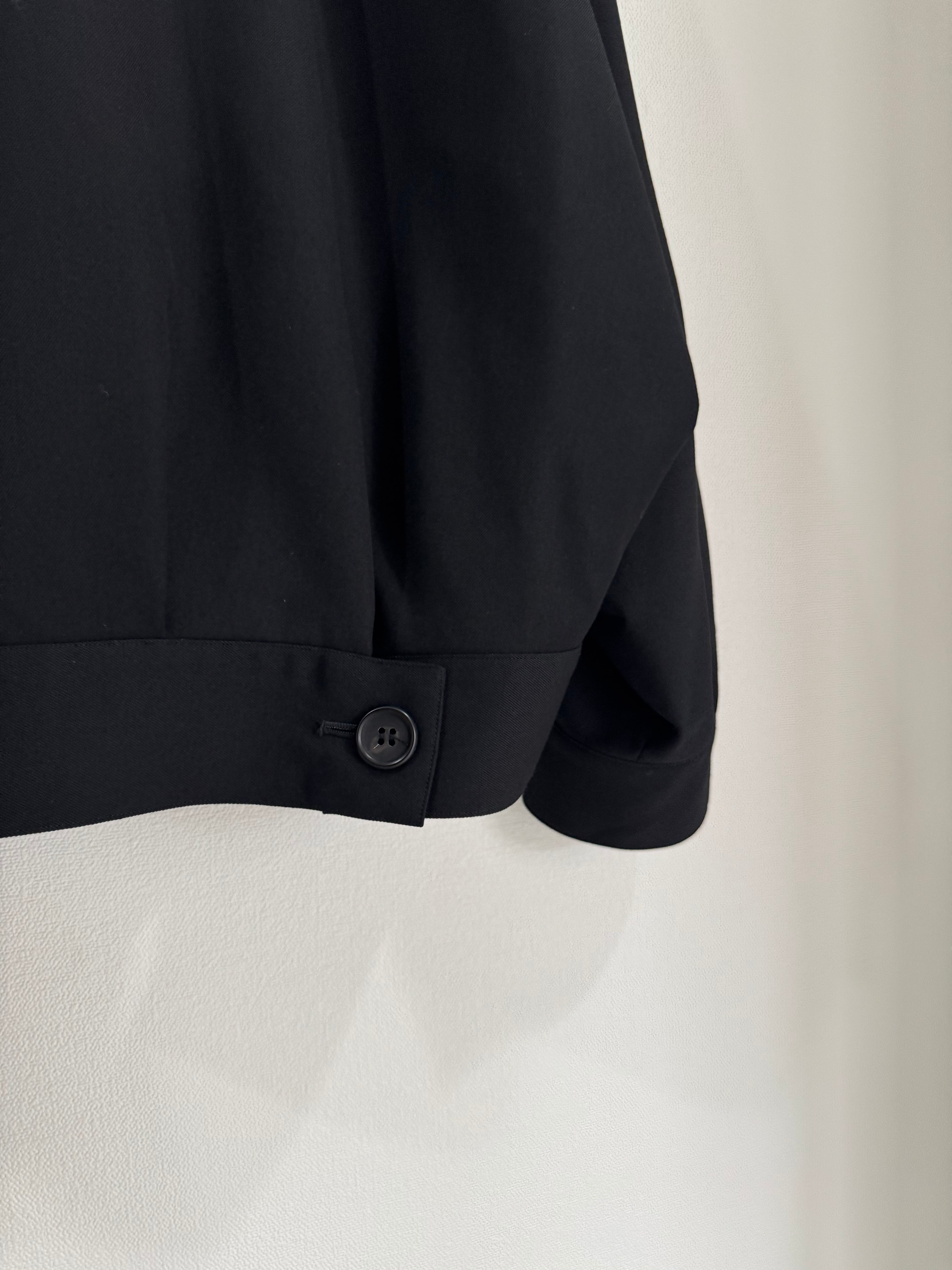 WOOL GABARDINE DOLMAN JACKET made by Antwort | EROTIC