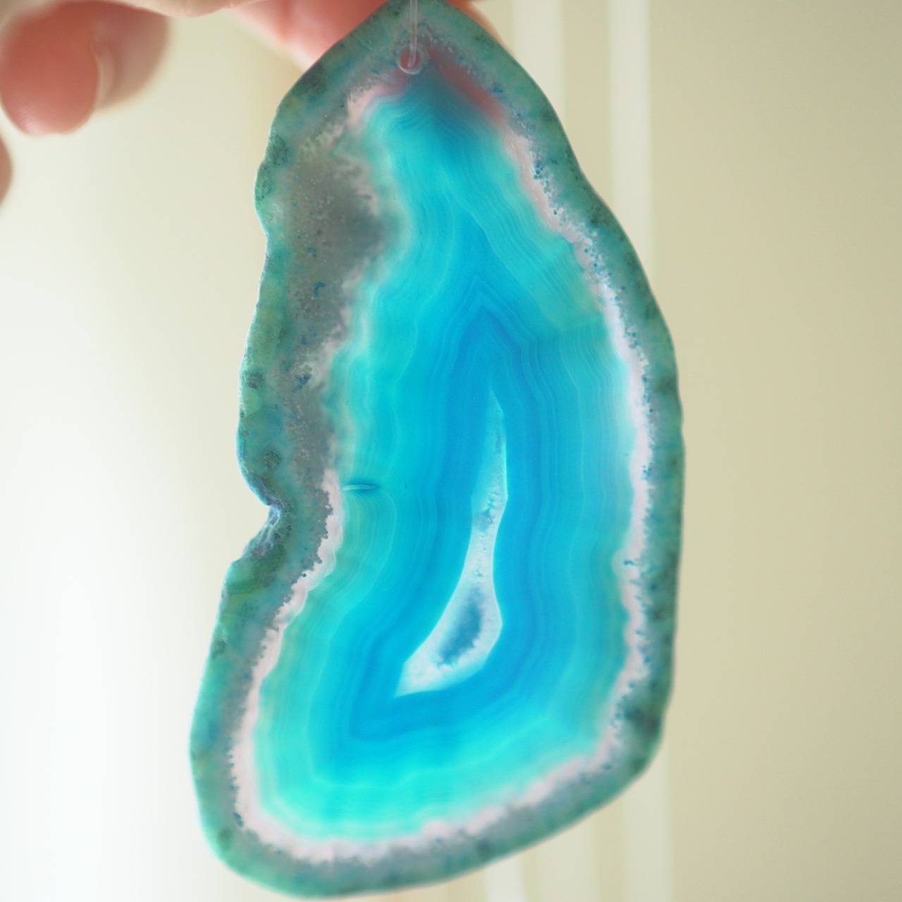 Clear Rainbow 20 - アゲートヒーリングチャイム / Agate Sun Catcher Wind Chime 709