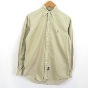 90s Ralph Lauren カナダ製 ボタンダウン シャツ sizeS/ラルフローレン 0704