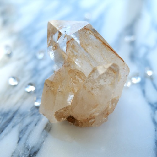 【神聖なる山の叡智と浄化で魂の軸を正す聖域の水晶】マニハール系（パルヴァティ渓谷）水晶 M7_1