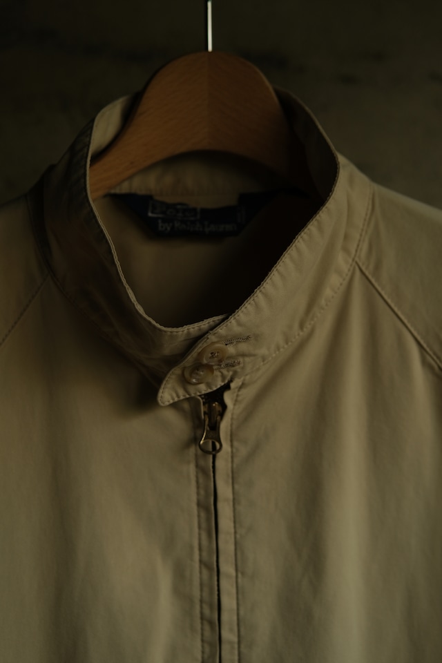 Utah/80's "POLO by Ralph Lauren" middle stand collar jacket