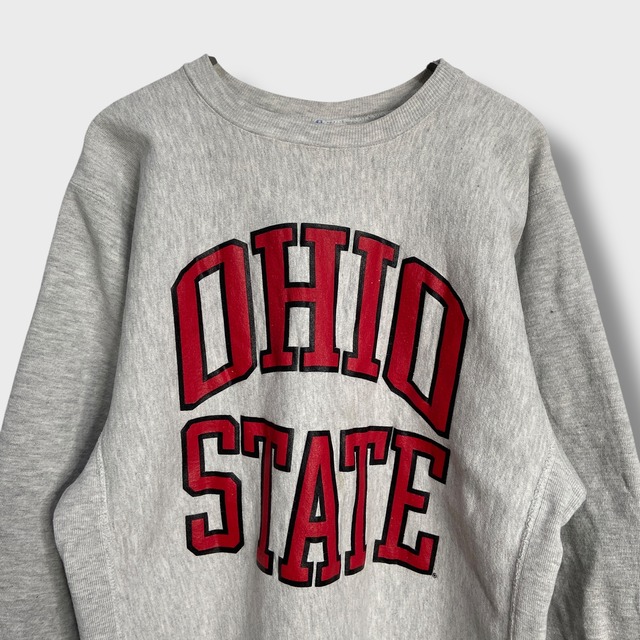 90s USA製 チャンピオン リバースウィーブスウェット カレッジ グレー L