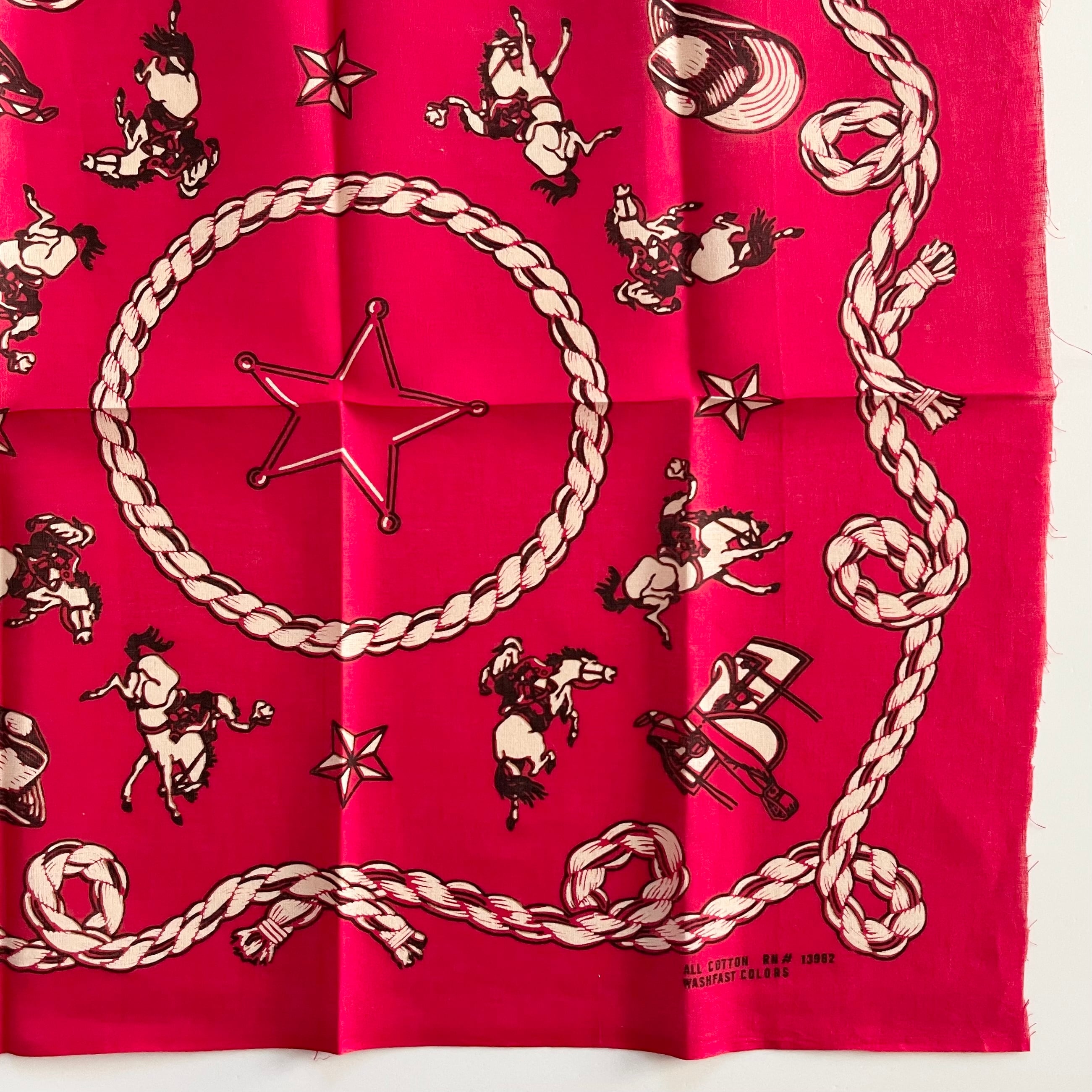 Good‼︎】60s~ RN14193 SONIC ヴィンテージ バンダナ ② | Pay ID