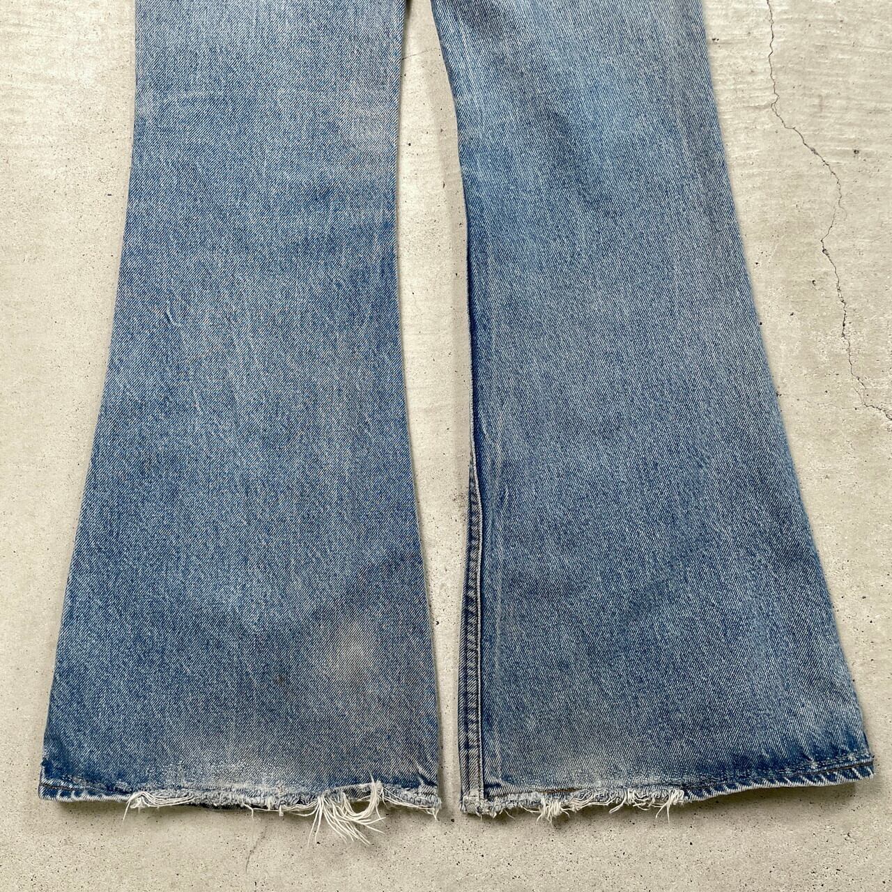 80年代 Levi's リーバイス 684 0217 ビッグベル フレアデニムパンツ