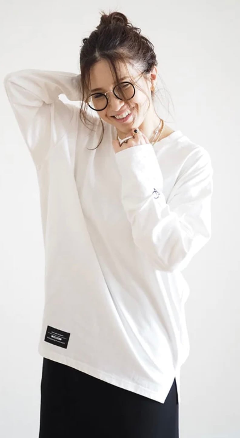 ANIECA 】Simple Tag Long T-Shirt | valance 福井｜レディース