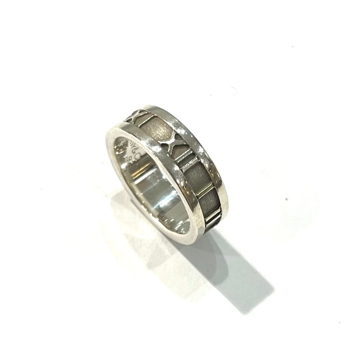 TIFFANY&CO】【10号】2332 時を纏う シルバー925 10号アトラスリング