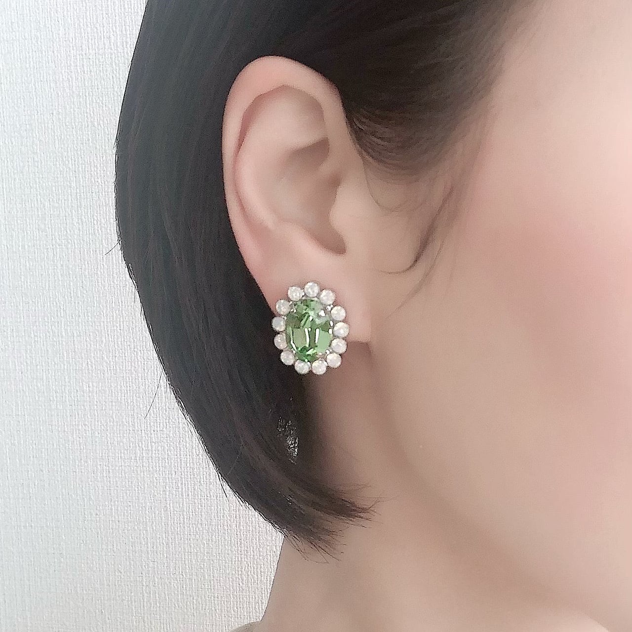 春のお花キャンディ オーバルピアス | MAKI NUMOTO (マキ ヌモト