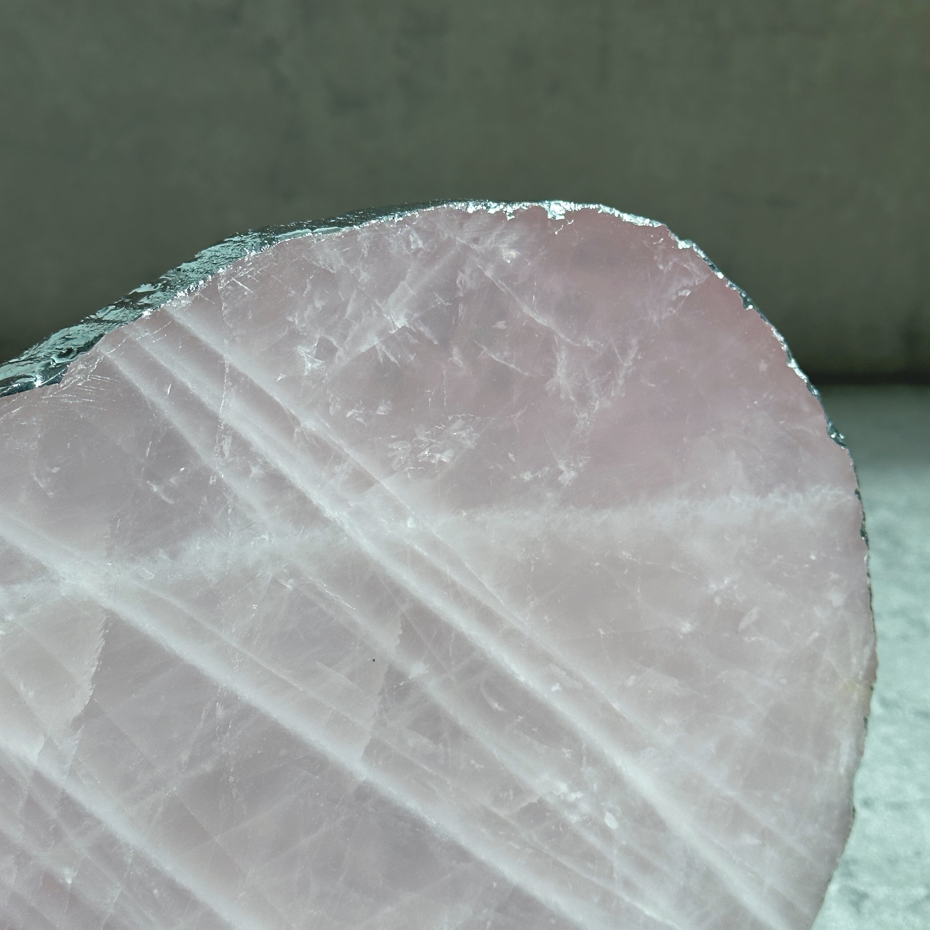 ローズクォーツ プレート22◇ Rose Quartz ◇天然石・鉱物