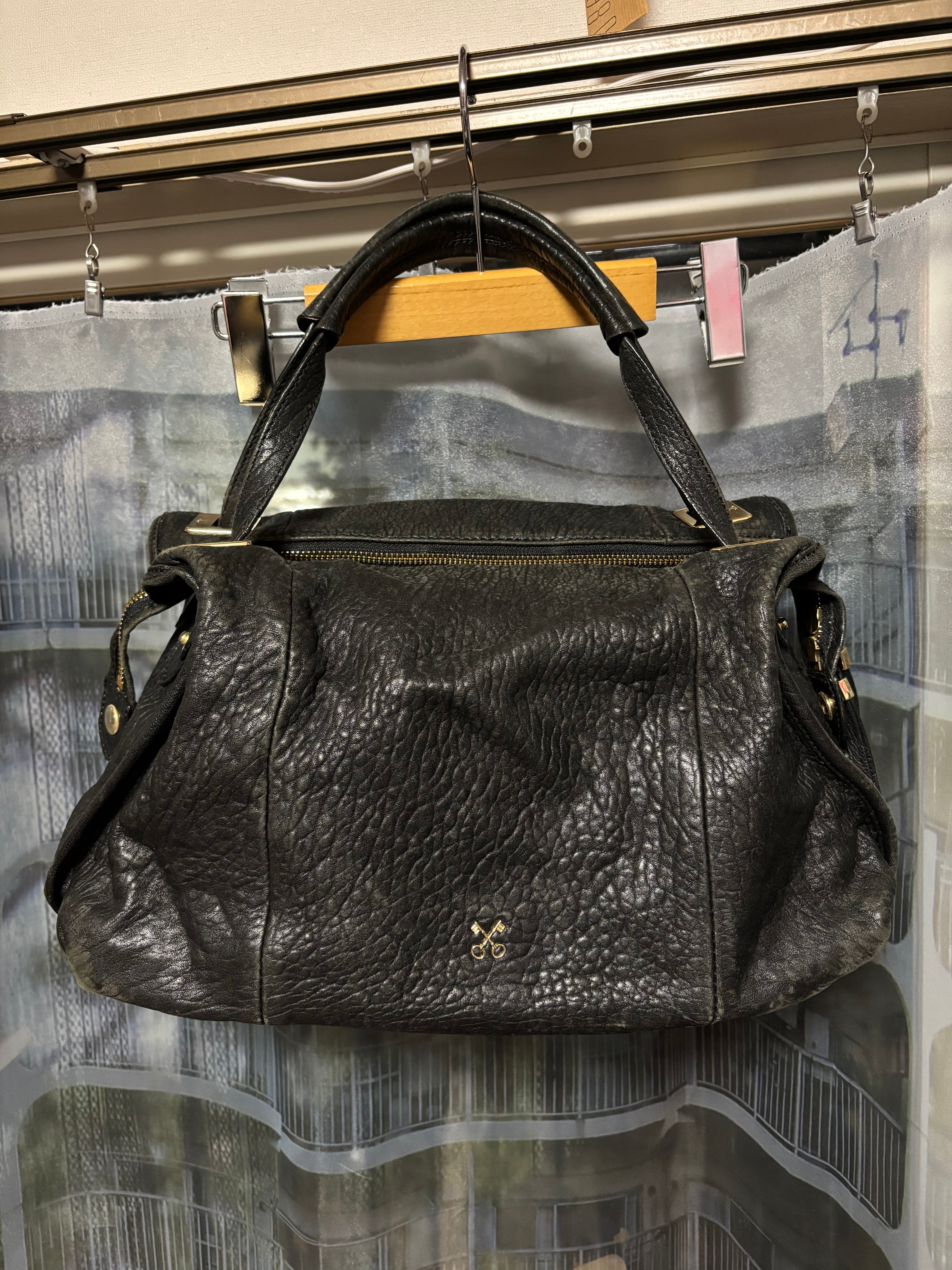 美品 オールドコーチ ☆ レザー ターンロック 巾着 ミニ コインケース