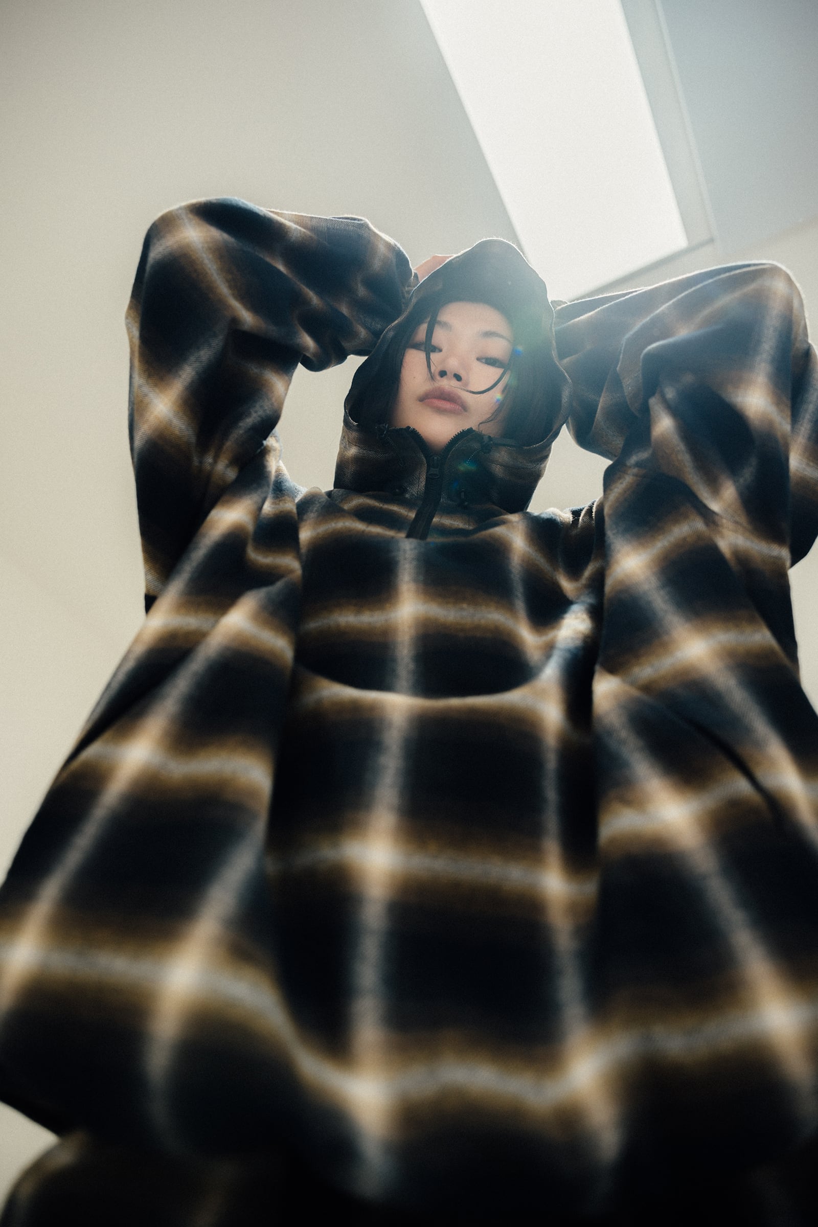 DEMARCOLAB｜PLAID PAC-NORAK JKT (Yellow)