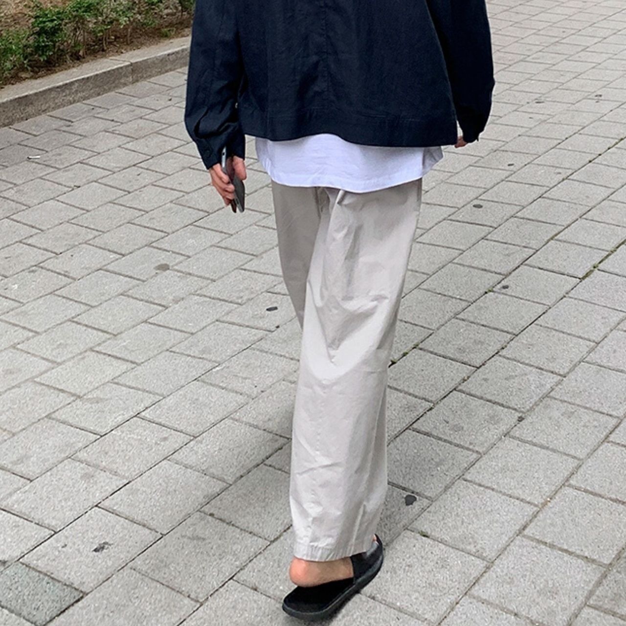 ドレープワイドレッグパンツ　MT0080447