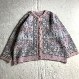 ～"knit cardigan" pink～