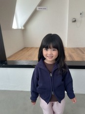 〖取寄〗韓国子供服 / 26winter / Digreen / ロエルニットジップアップ / キッズ / 冬服 *S~2XL*