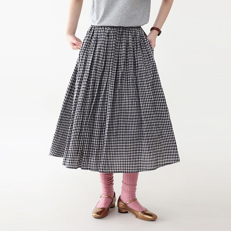 ギンガムチェックスカート M2228