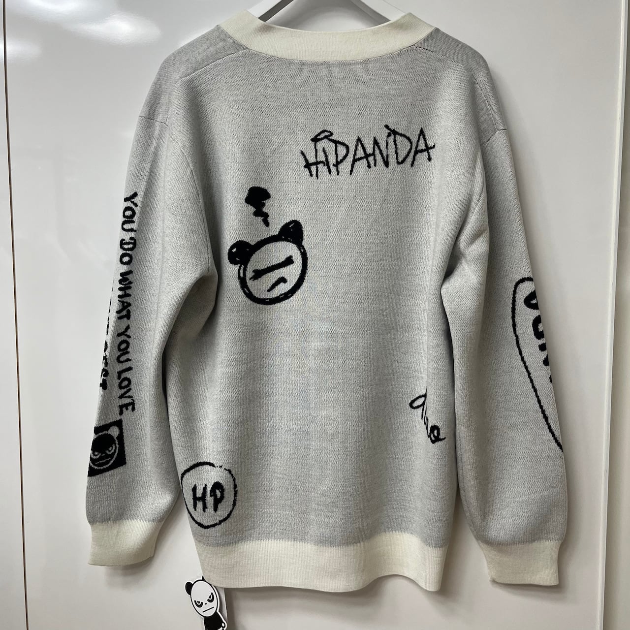 HIPANDA ハイパンダ】男女兼用 ニットカーディガン UNISEX KNIT
