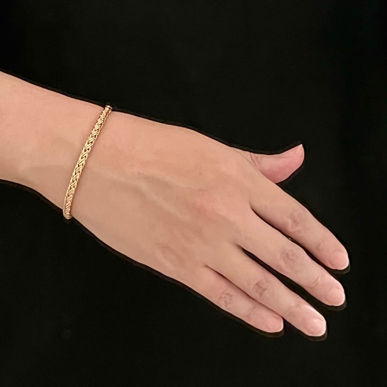 VINTAGE TIFFANY & CO. 18K Gold Braid Bracelet | ヴィンテージ