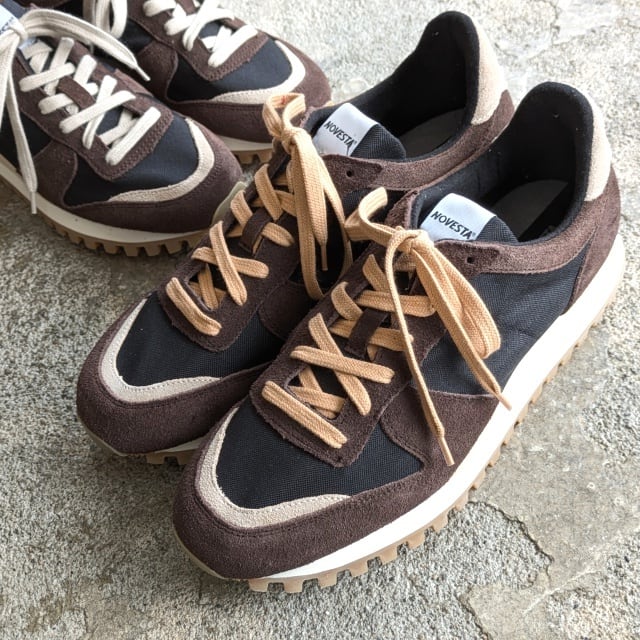 再入荷】NOVESTA ノベスタ MARATHON TRAIL （Black × Praline） | C