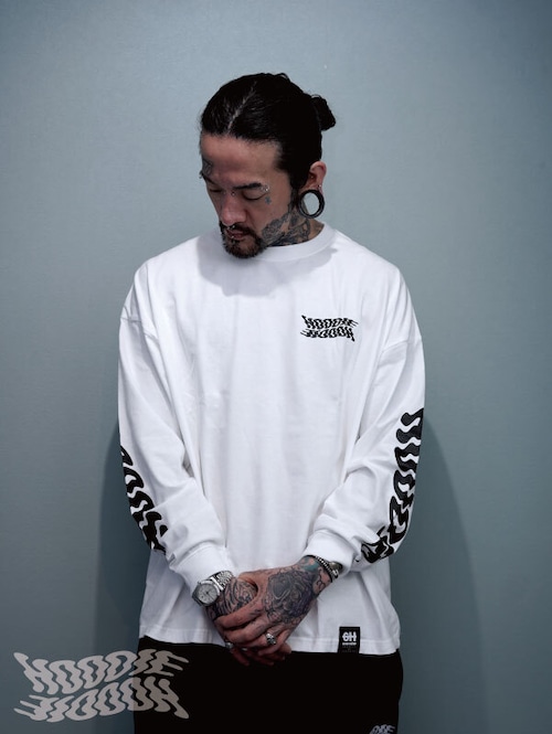 【HOODIE】LT/S HDHKG WHITE