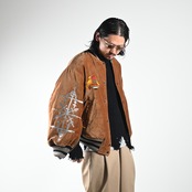 LEH26AW新作Embroidery SKA Reversible Blousonコーディネート